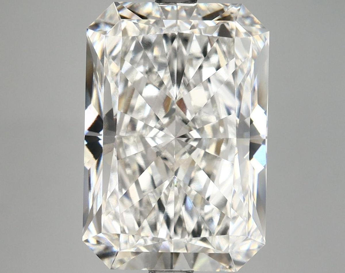 6.47 Carat Radiant Shaped Ideal Cut VVS2 IGI Certified Lab Grown Diamond