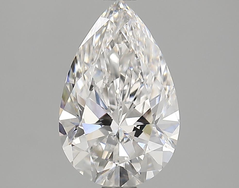 2.09 Carat Pear Shaped Ideal Cut VVS2 IGI Certified Lab Grown Diamond