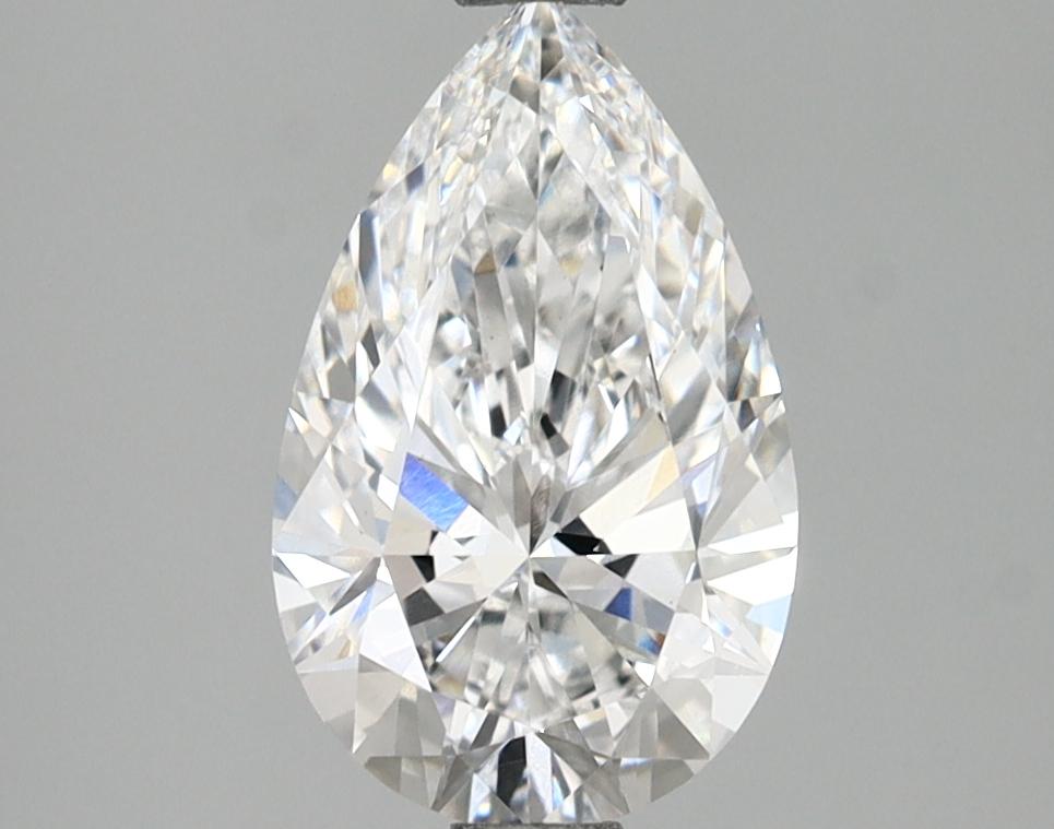 1.56 Carat Pear Shaped Ideal Cut VVS2 IGI Certified Lab Grown Diamond