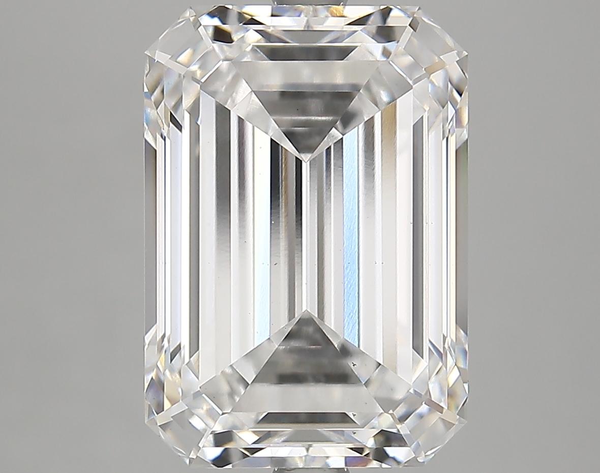 7.29 Carat Emerald Shaped Ideal Cut VS1 IGI Certified Lab Grown Diamond