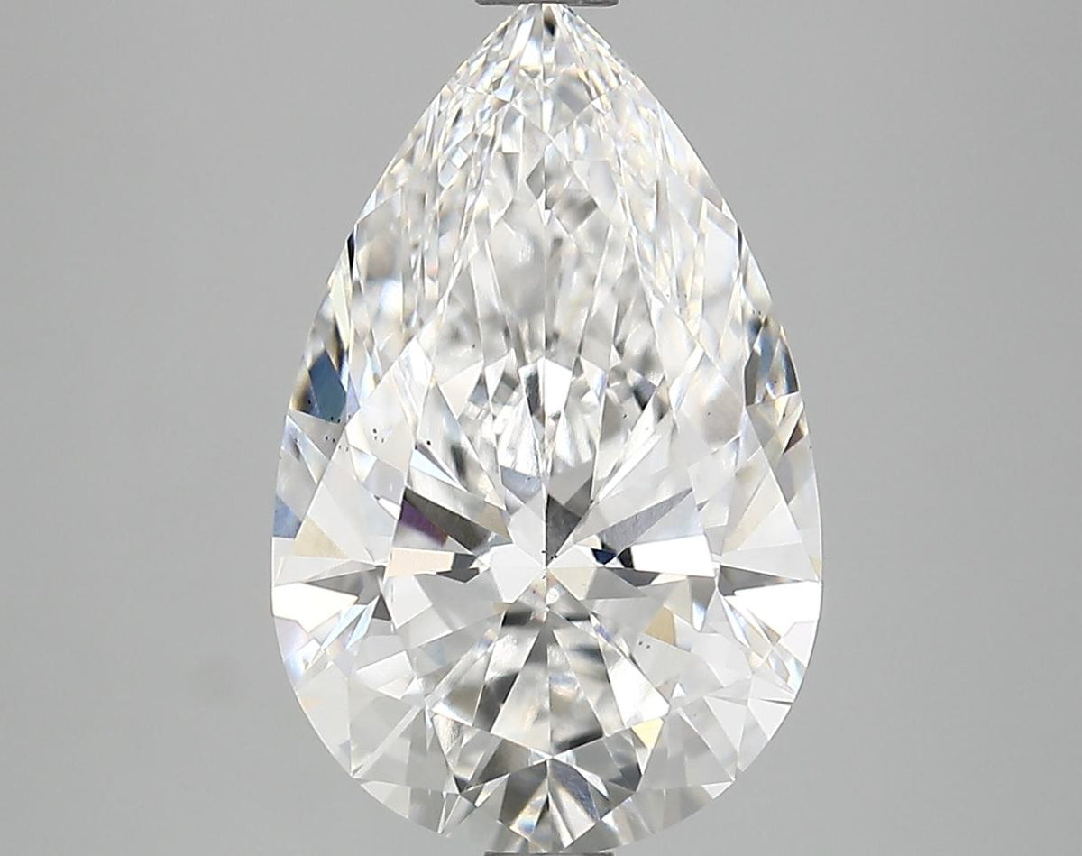 4.1 Carat Pear Shaped Ideal Cut VS2 IGI Certified Lab Grown Diamond