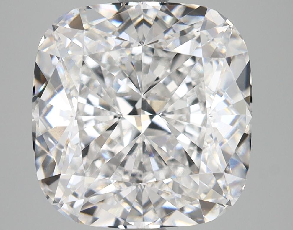 6.16 Carat Cushion Shaped Ideal Cut VVS2 IGI Certified Lab Grown Diamond