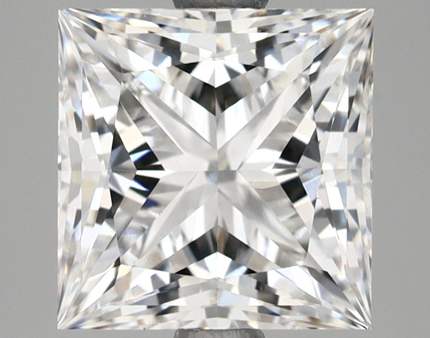 3.08 Carat Princess Shaped Ideal Cut VVS2 IGI Certified Lab Grown Diamond