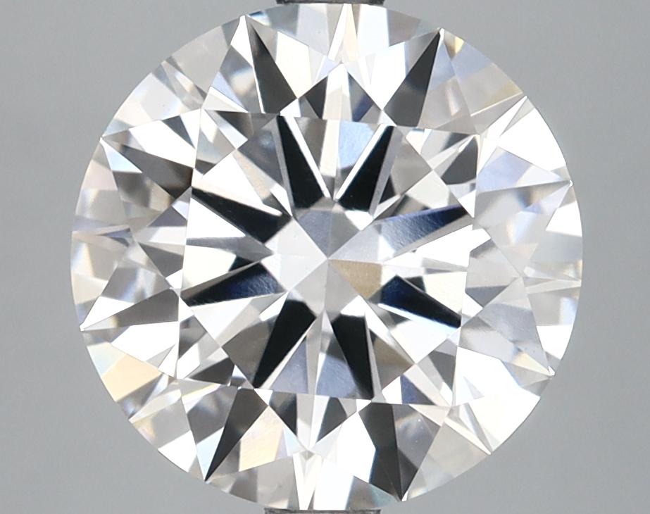 3.66 Carat Round Shaped Ideal Cut VVS2 IGI Certified Lab Grown Diamond
