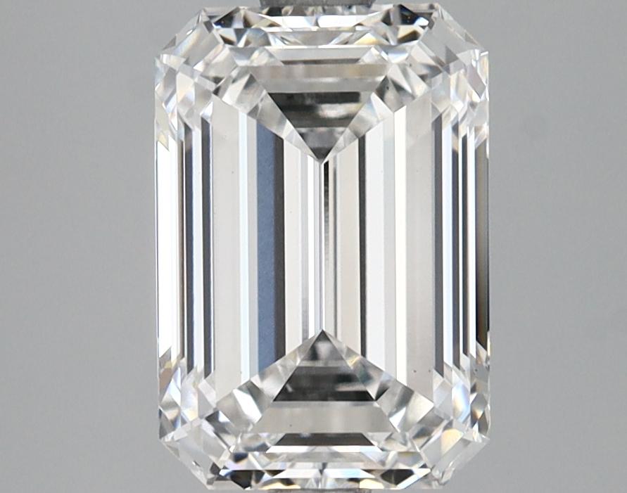 2.57 Carat Emerald Shaped Ideal Cut VS1 IGI Certified Lab Grown Diamond