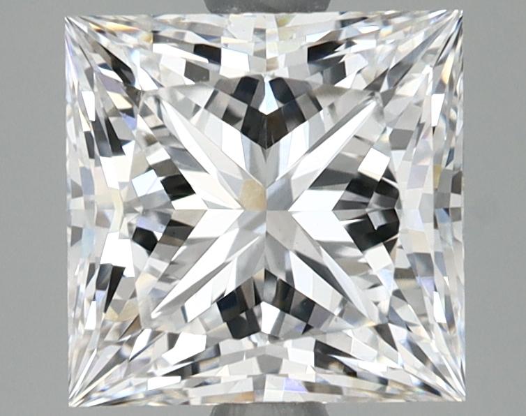 2.86 Carat Princess Shaped Ideal Cut VVS2 IGI Certified Lab Grown Diamond
