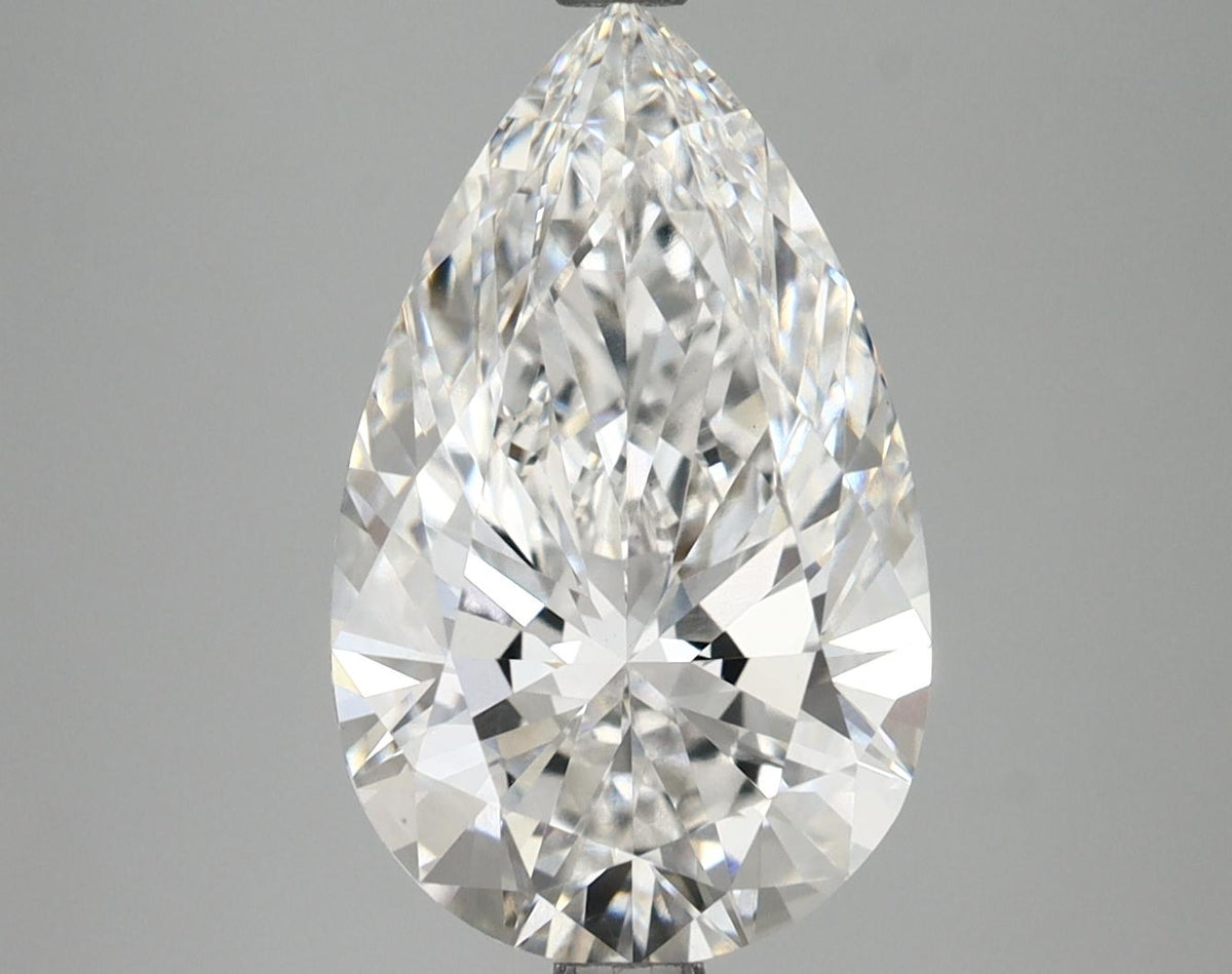 4.07 Carat Pear Shaped Ideal Cut VS1 IGI Certified Lab Grown Diamond