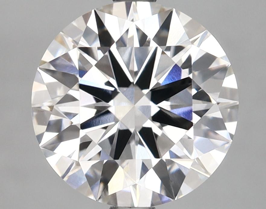 3.14 Carat Round Shaped Ideal Cut VVS2 IGI Certified Lab Grown Diamond