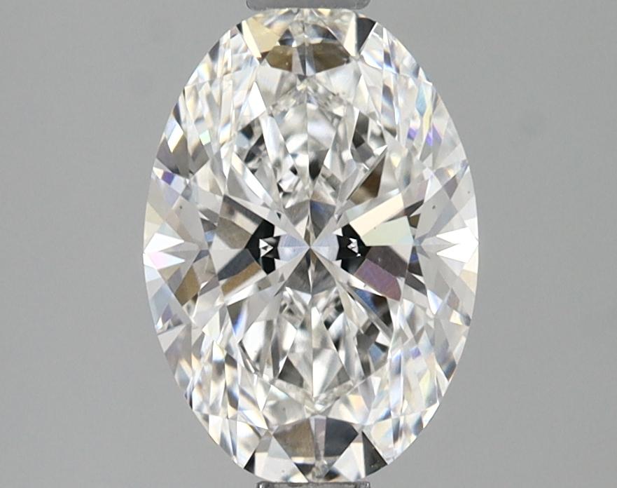 1.63 Carat Oval Shaped Ideal Cut VVS2 IGI Certified Lab Grown Diamond