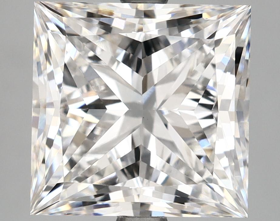 5.72 Carat Princess Shaped Ideal Cut VVS2 IGI Certified Lab Grown Diamond