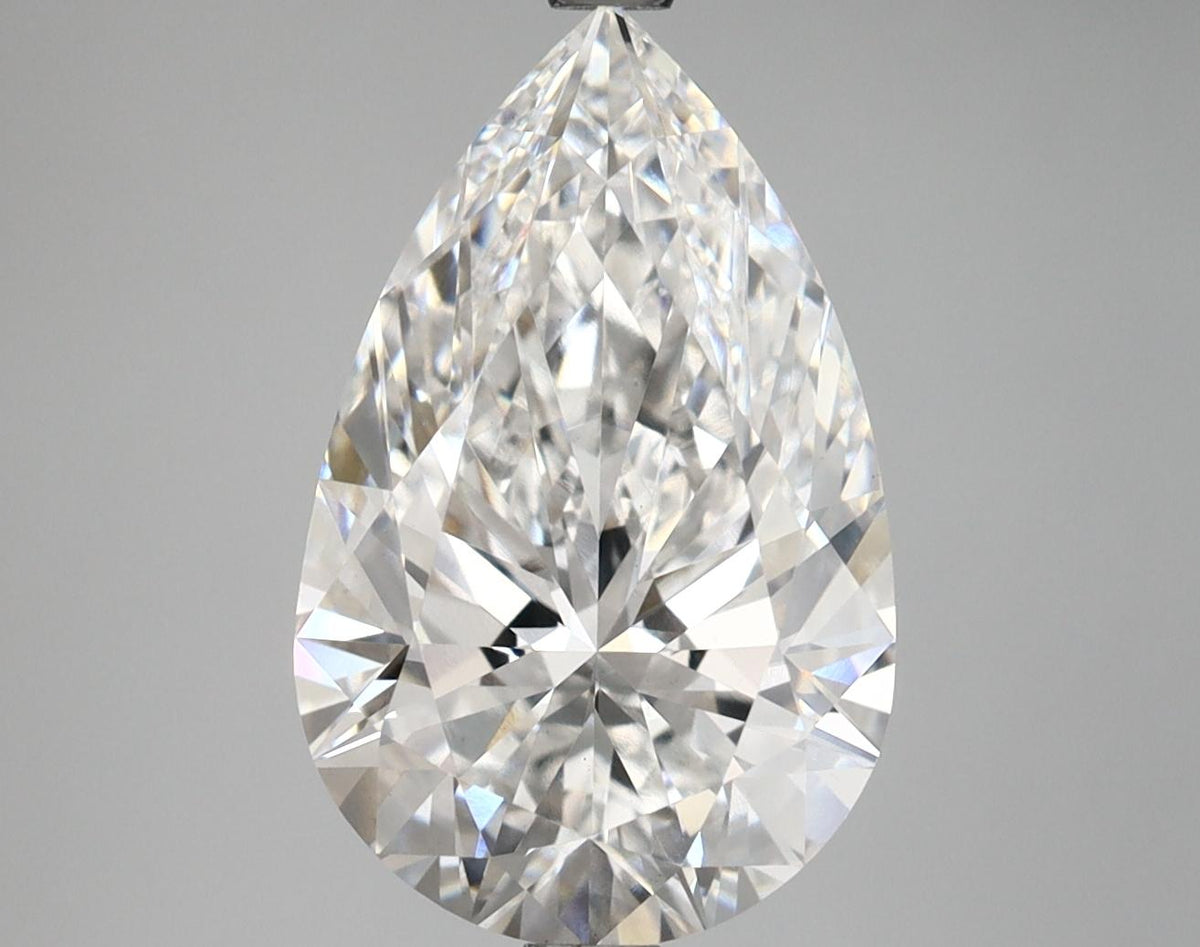 4.21 Carat Pear Shaped Ideal Cut VS1 IGI Certified Lab Grown Diamond