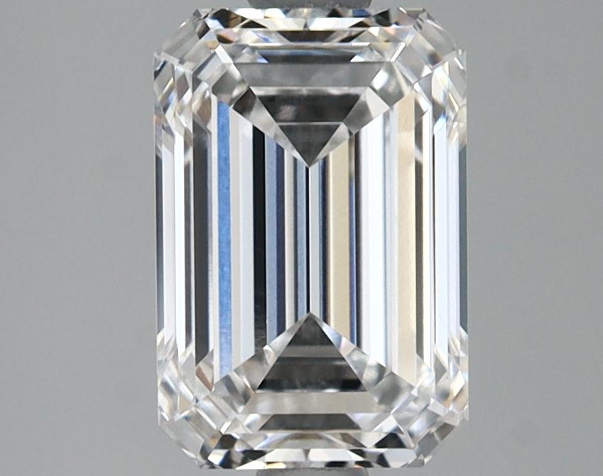 2.09 Carat Emerald Shaped Ideal Cut VVS2 IGI Certified Lab Grown Diamond