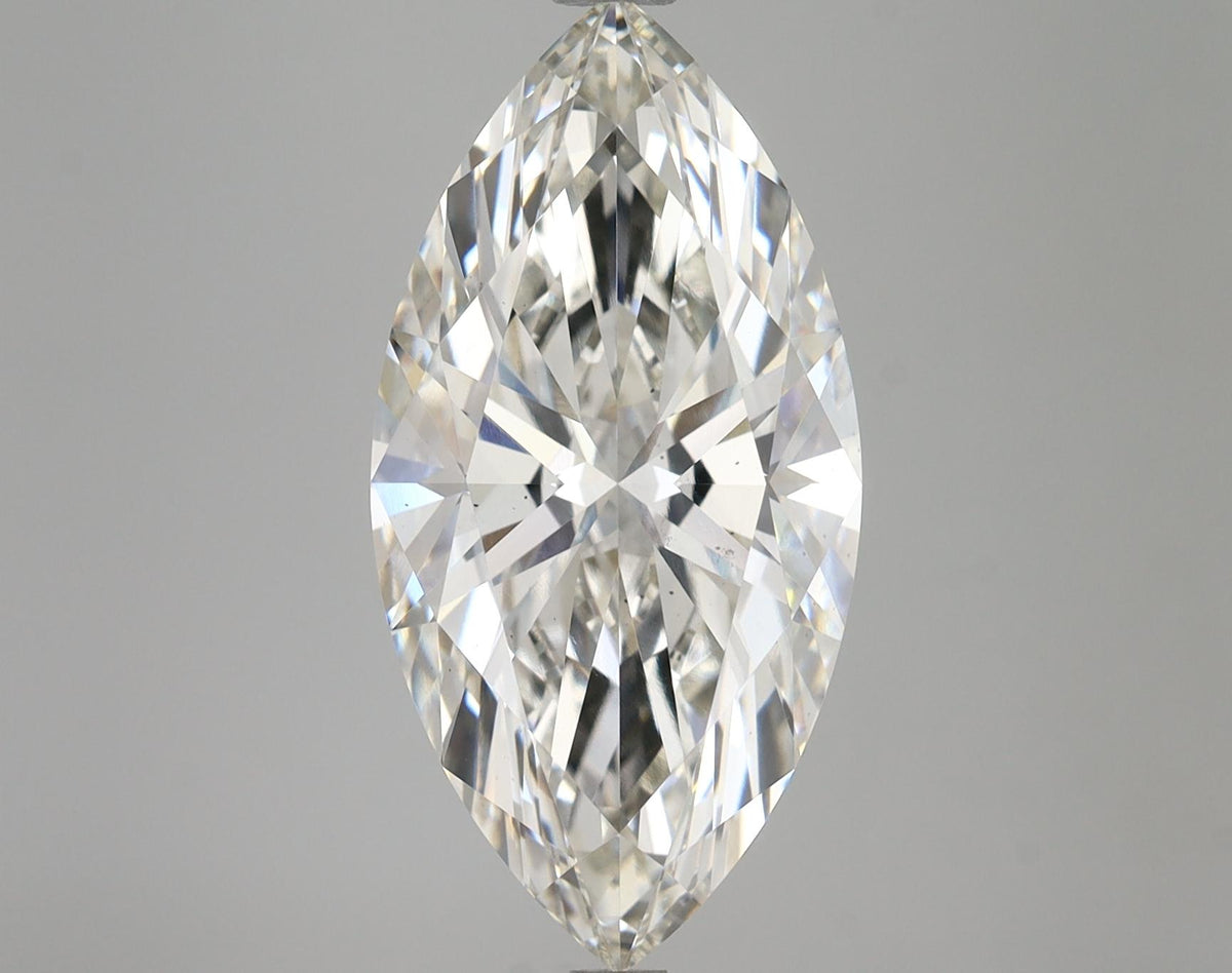 5.71 Carat Marquise Shaped Ideal Cut VS2 IGI Certified Lab Grown Diamond