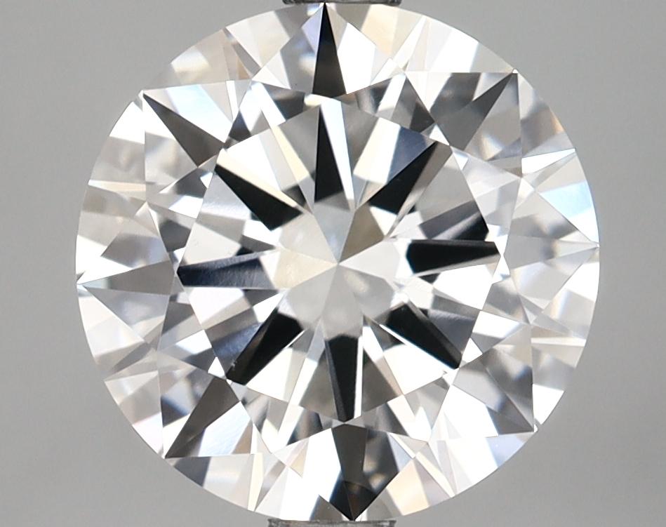 2.97 Carat Round Shaped Excellent Cut VVS2 IGI Certified Lab Grown Diamond