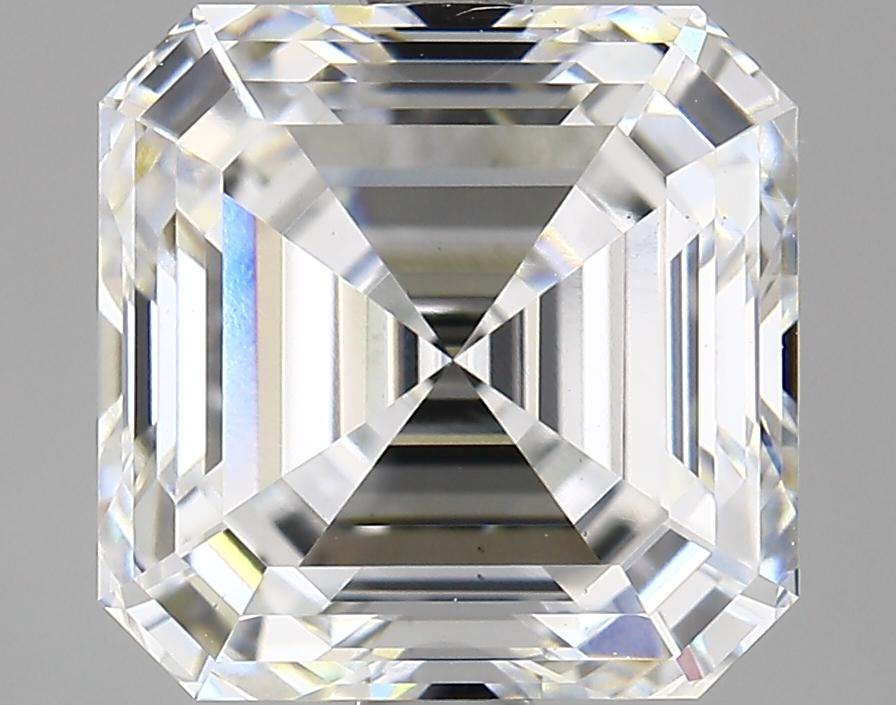 3.04 Carat Asscher Shaped Ideal Cut VS2 GIA Certified Lab Grown Diamond