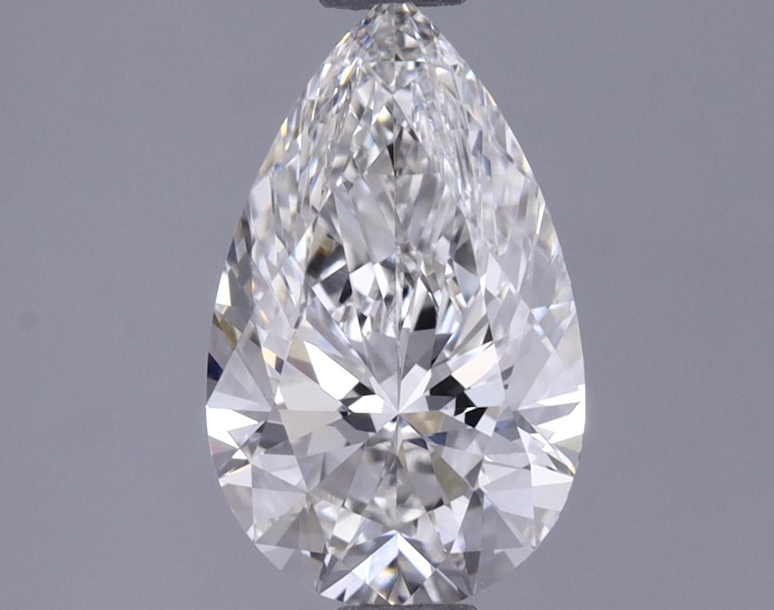 1.08 Carat Pear Shaped Ideal Cut VVS1 GIA Certified Lab Grown Diamond