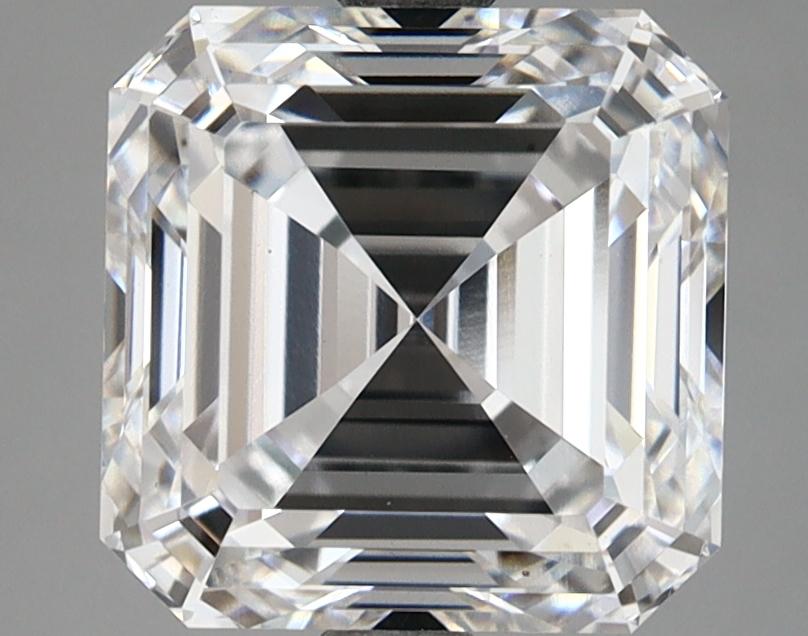 3.68 Carat Asscher Shaped Excellent Cut VS2 GIA Certified Lab Grown Diamond