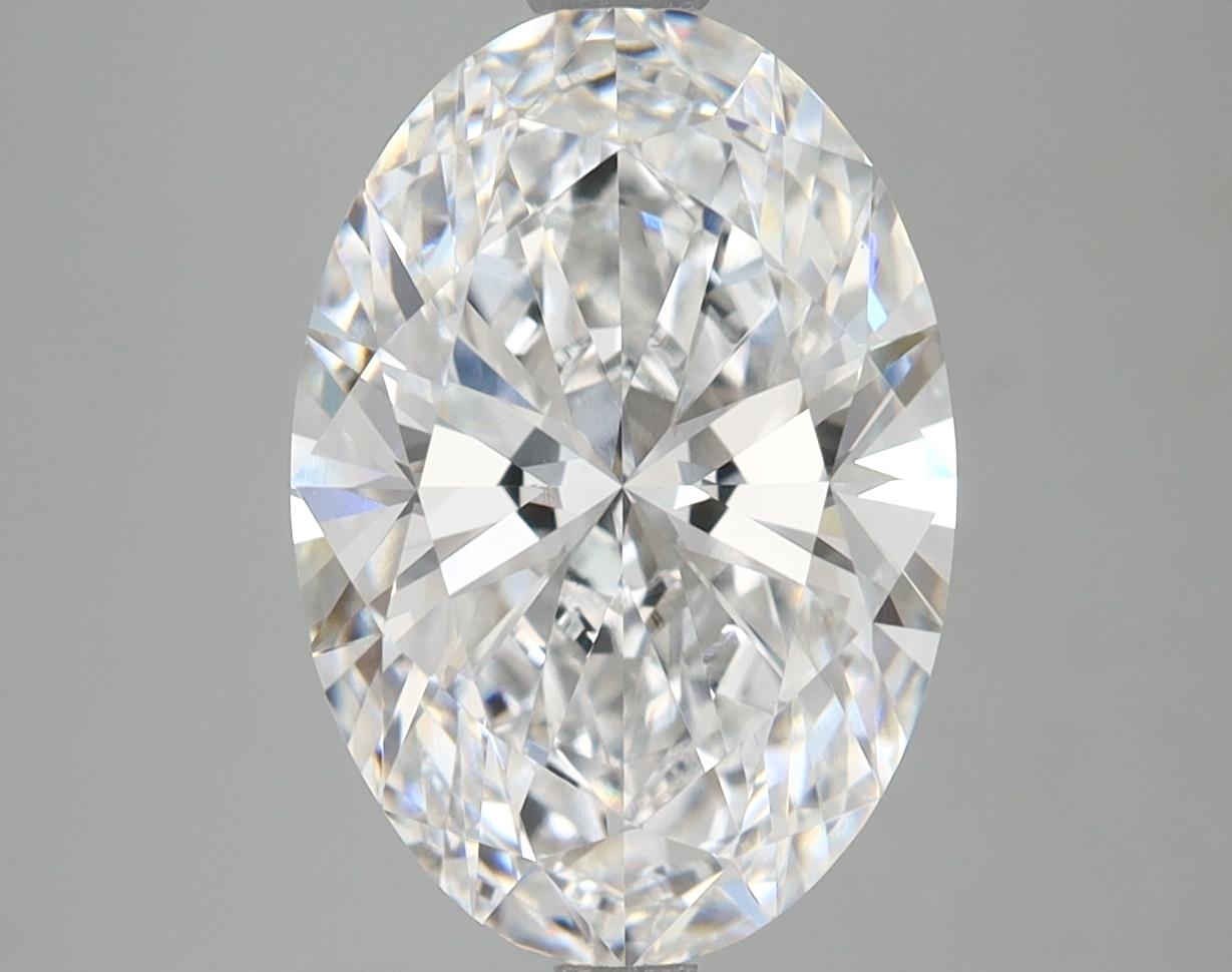 4.12 Carat Oval Shaped Ideal Cut VVS2 IGI Certified Lab Grown Diamond