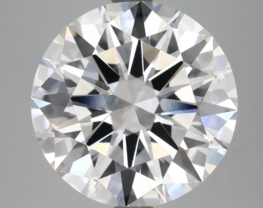 5.44 Carat Round Shaped Excellent Cut VVS2 IGI Certified Lab Grown Diamond