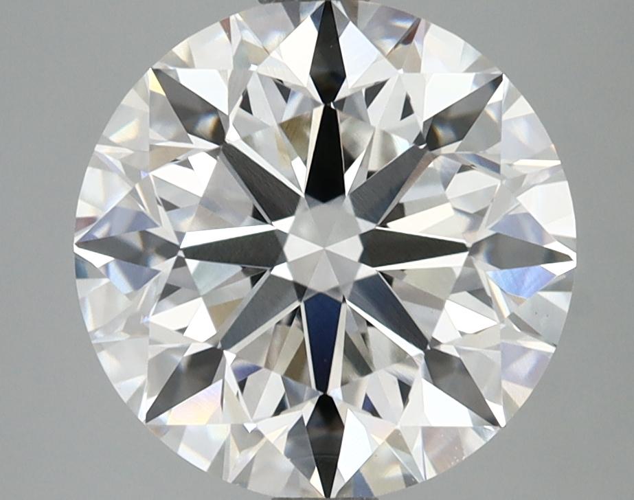 3.96 Carat Round Shaped Excellent Cut VVS2 IGI Certified Lab Grown Diamond