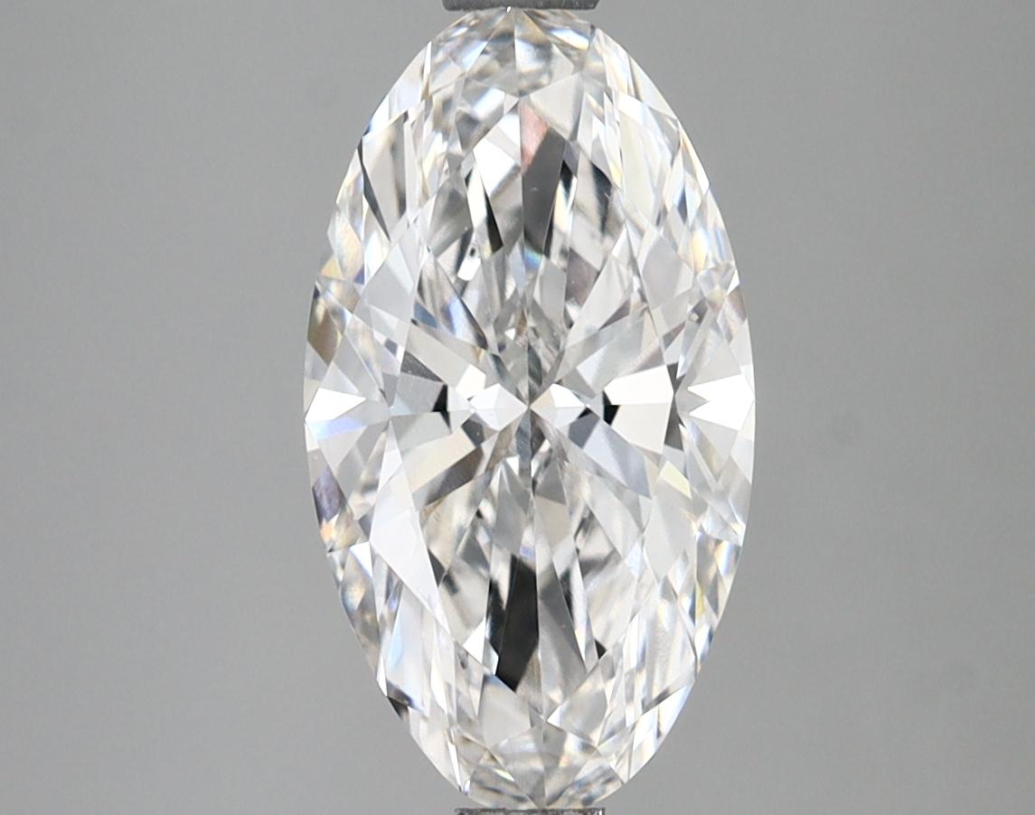 2.09 Carat Marquise Shaped Excellent Cut VVS2 IGI Certified Lab Grown Diamond