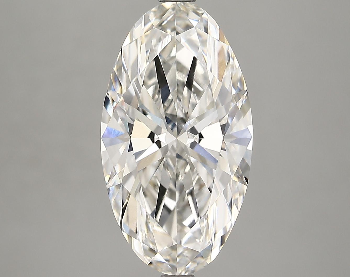 4.1 Carat Marquise Shaped Excellent Cut VVS2 IGI Certified Lab Grown Diamond