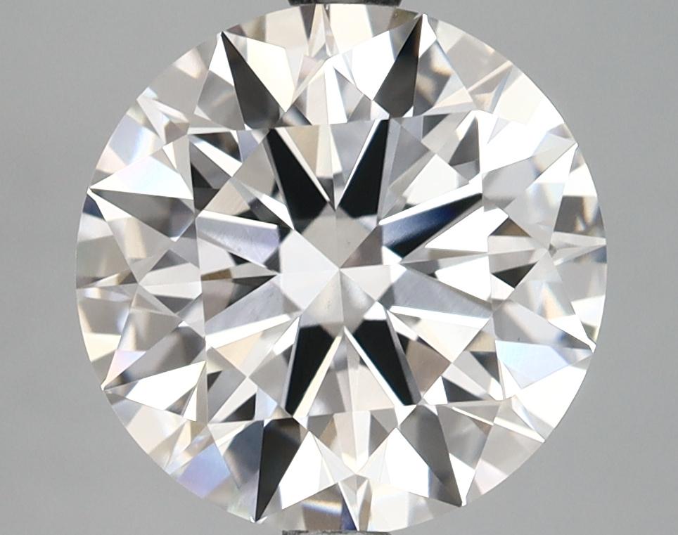 4.09 Carat Round Shaped Ideal Cut VVS2 IGI Certified Lab Grown Diamond