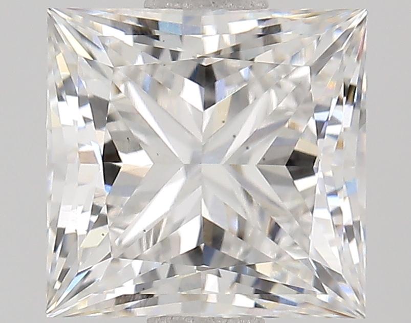 1.73 Carat Princess Shaped Very Good Cut VS1 GIA Certified Lab Grown Diamond