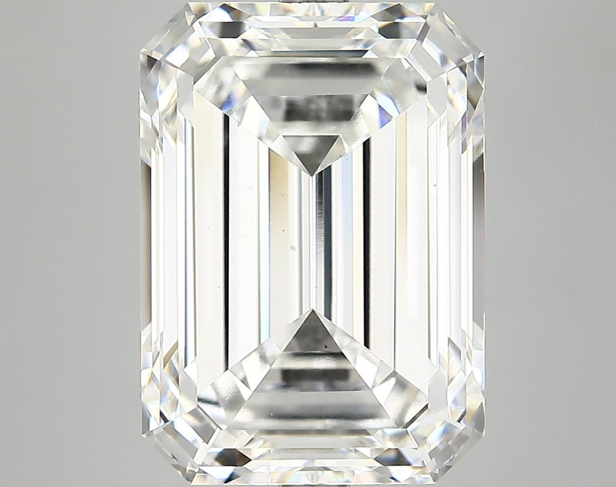 9.54 Carat Emerald Shaped Ideal Cut VS2 IGI Certified Lab Grown Diamond