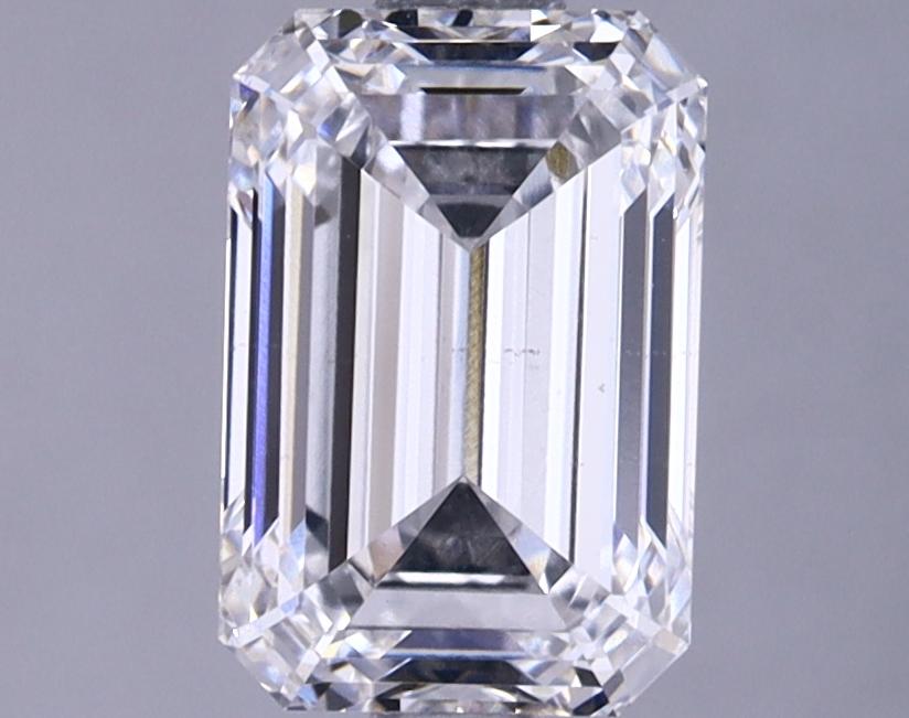2.04 Carat Emerald Shaped Ideal Cut VS2 GIA Certified Lab Grown Diamond