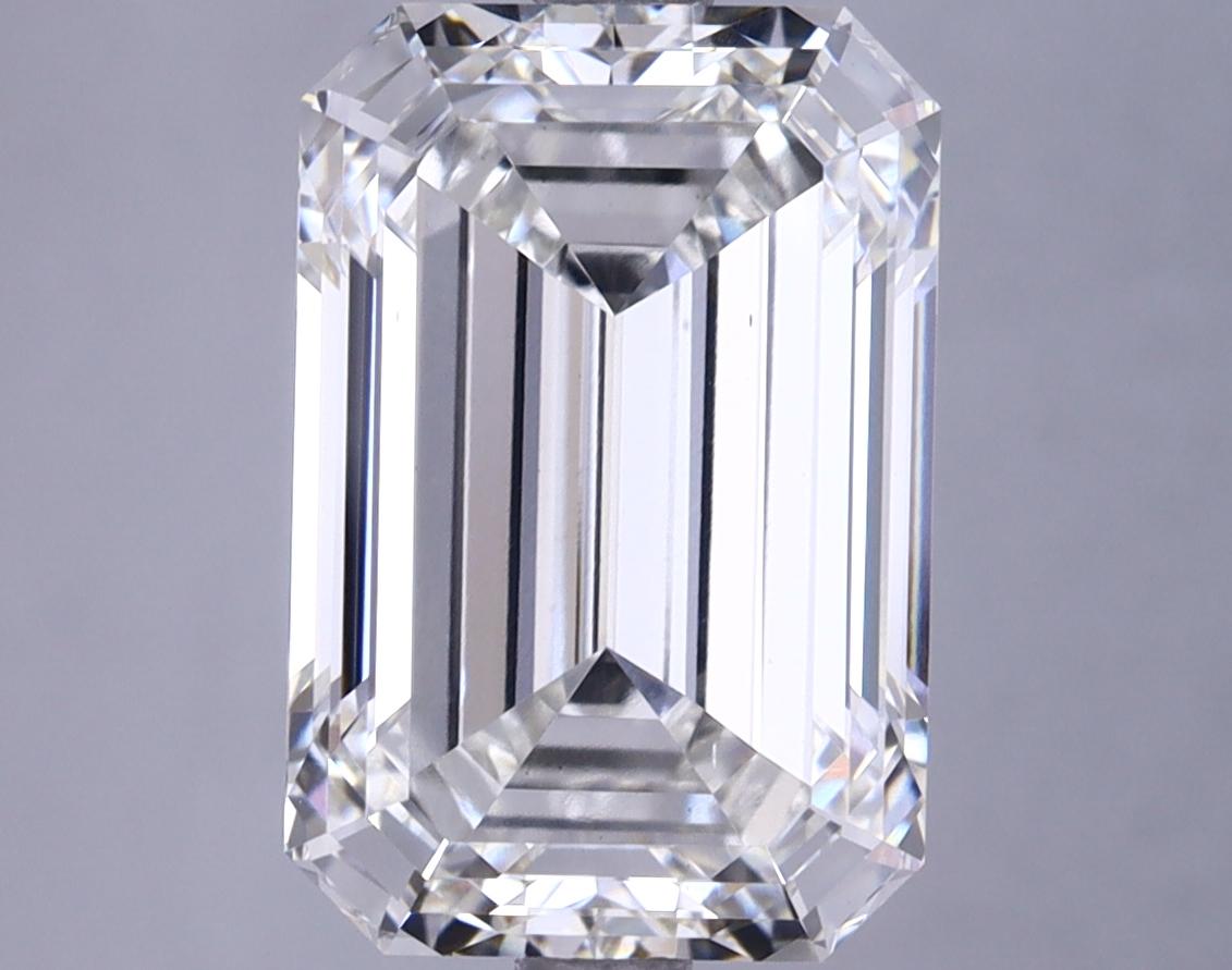 5.1 Carat Emerald Shaped Very Good Cut VS1 GIA Certified Lab Grown Diamond