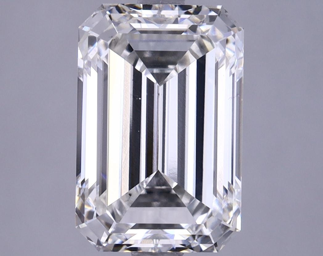 3.9 Carat Emerald Shaped Very Good Cut VS2 GIA Certified Lab Grown Diamond
