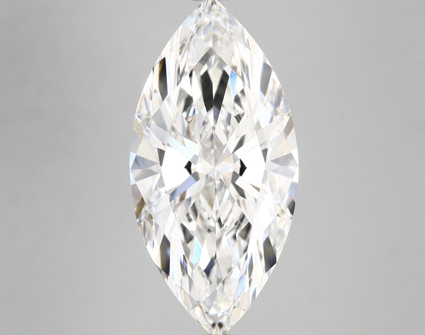 4.67 Carat Marquise Shaped Ideal Cut VS2 IGI Certified Lab Grown Diamond