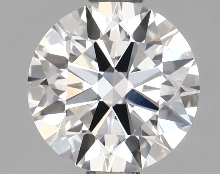 1.09 Carat Round Shaped Excellent Cut VVS2 GIA Certified Lab Grown Diamond