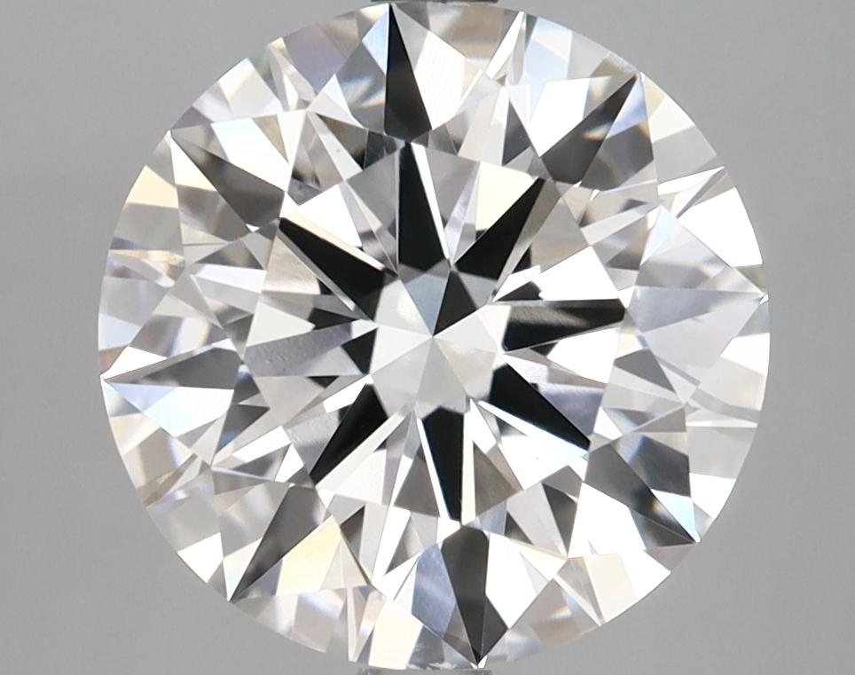 4.09 Carat Round Shaped Ideal Cut VVS2 IGI Certified Lab Grown Diamond