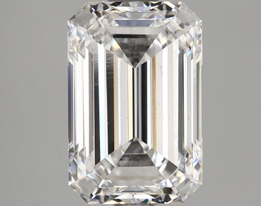 2.12 Carat Emerald Shaped Excellent Cut VS2 GIA Certified Lab Grown Diamond