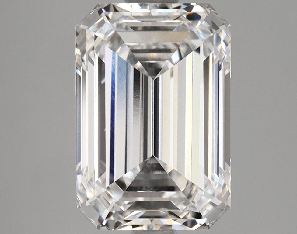 3.07 Carat Emerald Shaped Ideal Cut VS1 GIA Certified Lab Grown Diamond