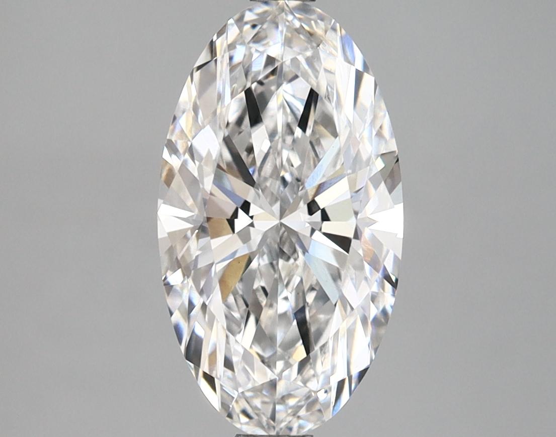 2.1 Carat Marquise Shaped Excellent Cut VVS2 IGI Certified Lab Grown Diamond