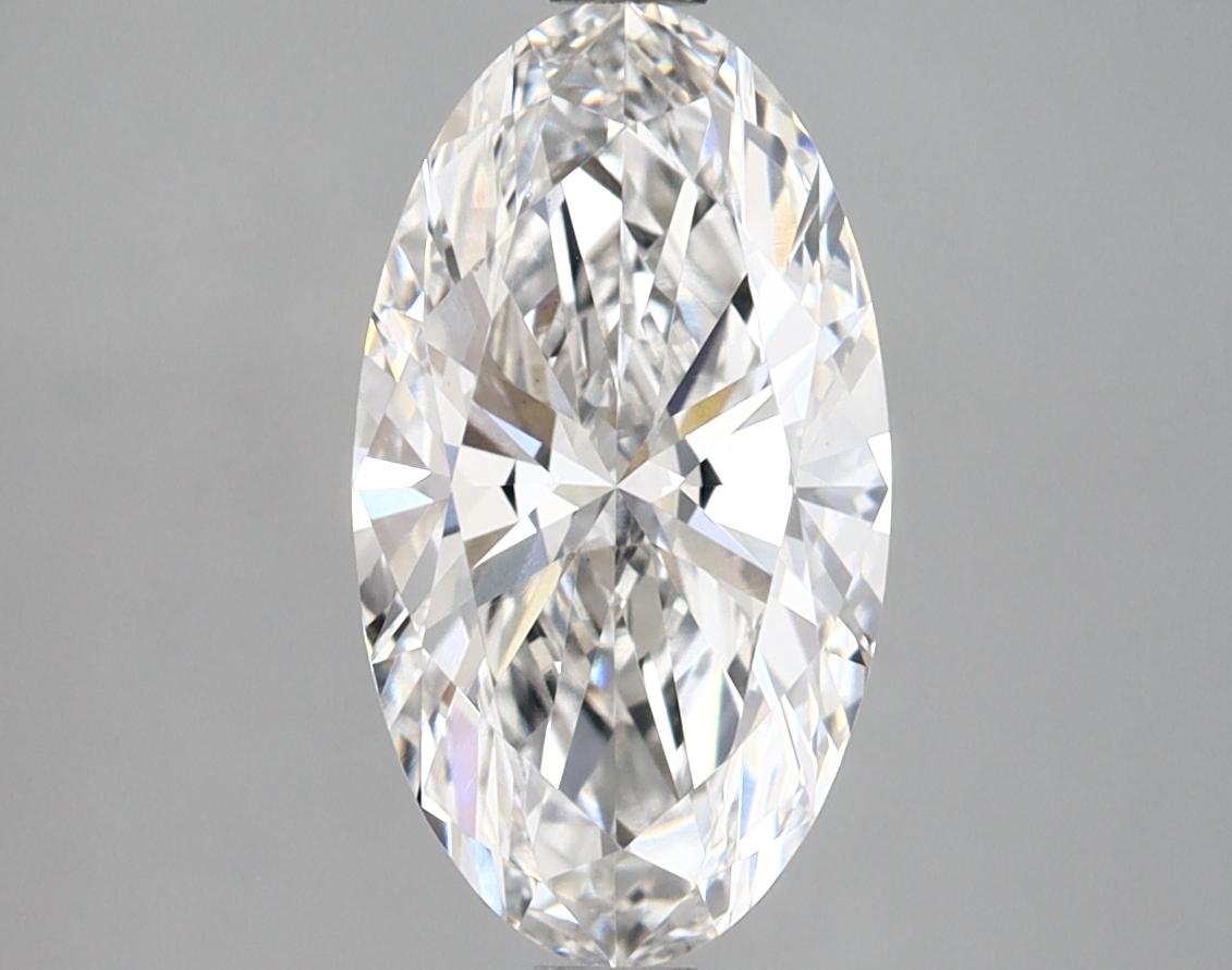 2.1 Carat Marquise Shaped Excellent Cut VVS2 IGI Certified Lab Grown Diamond
