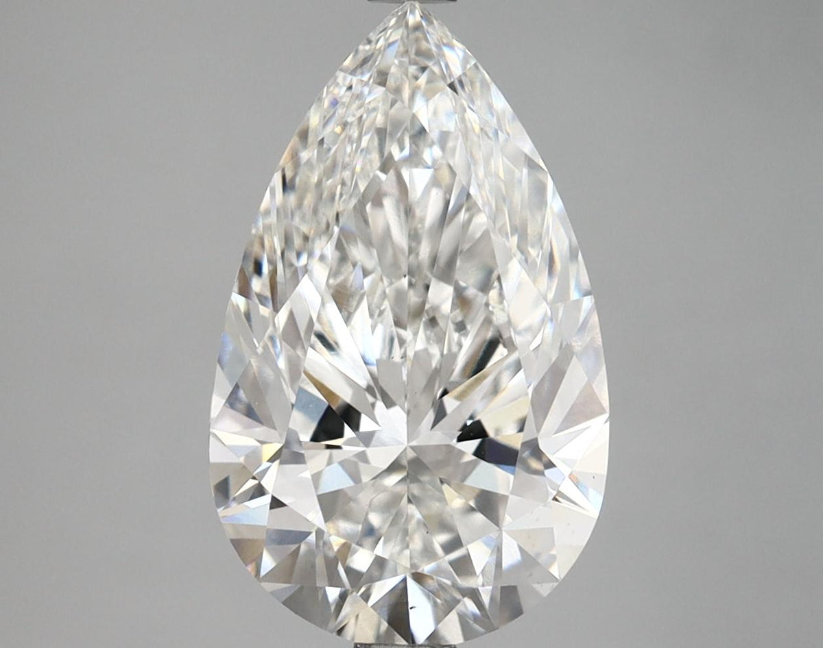 3.56 Carat Pear Shaped Ideal Cut VS1 IGI Certified Lab Grown Diamond