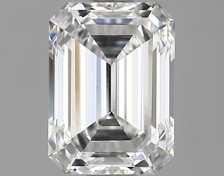 1.9 Carat Emerald Shaped Excellent Cut VVS2 IGI Certified Lab Grown Diamond