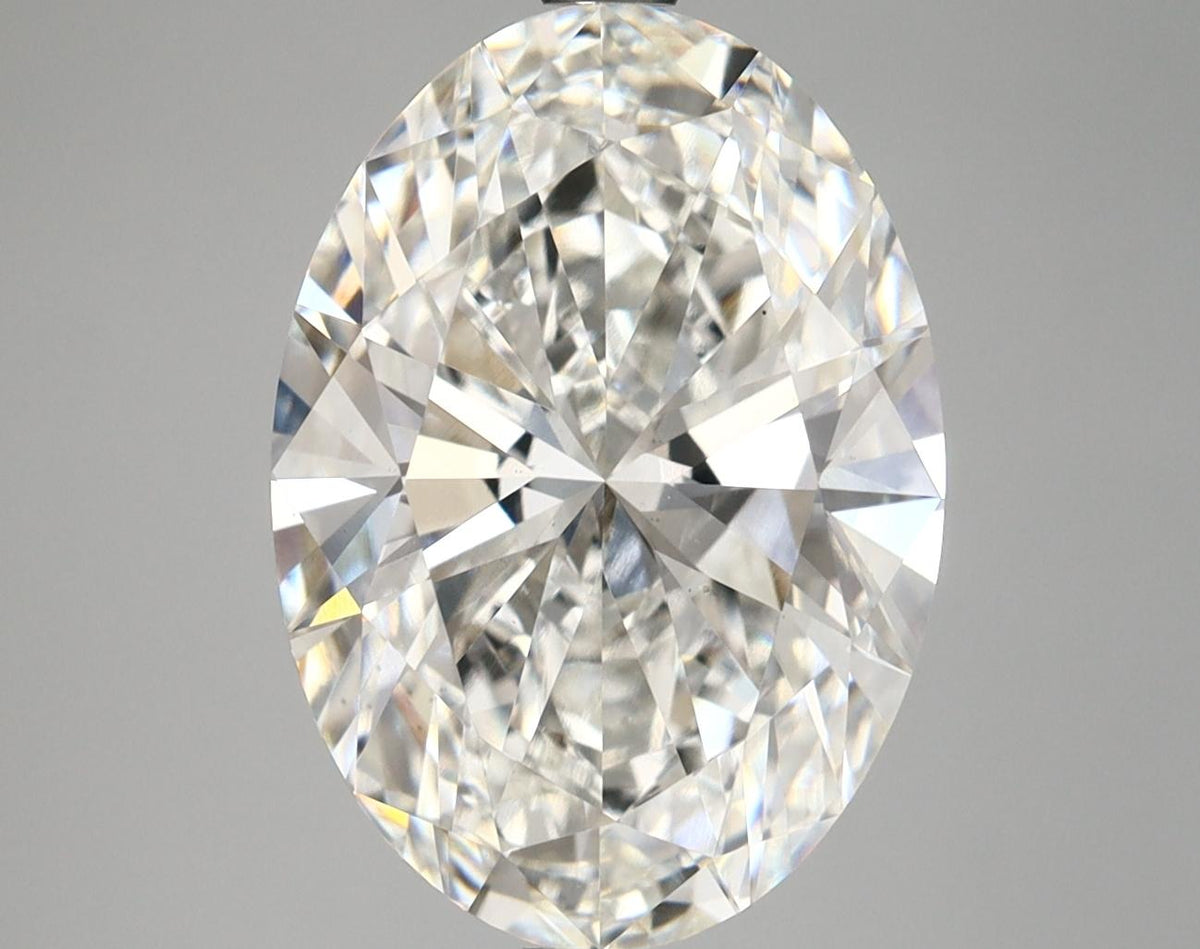 5.47 Carat Oval Shaped Ideal Cut VS1 IGI Certified Lab Grown Diamond
