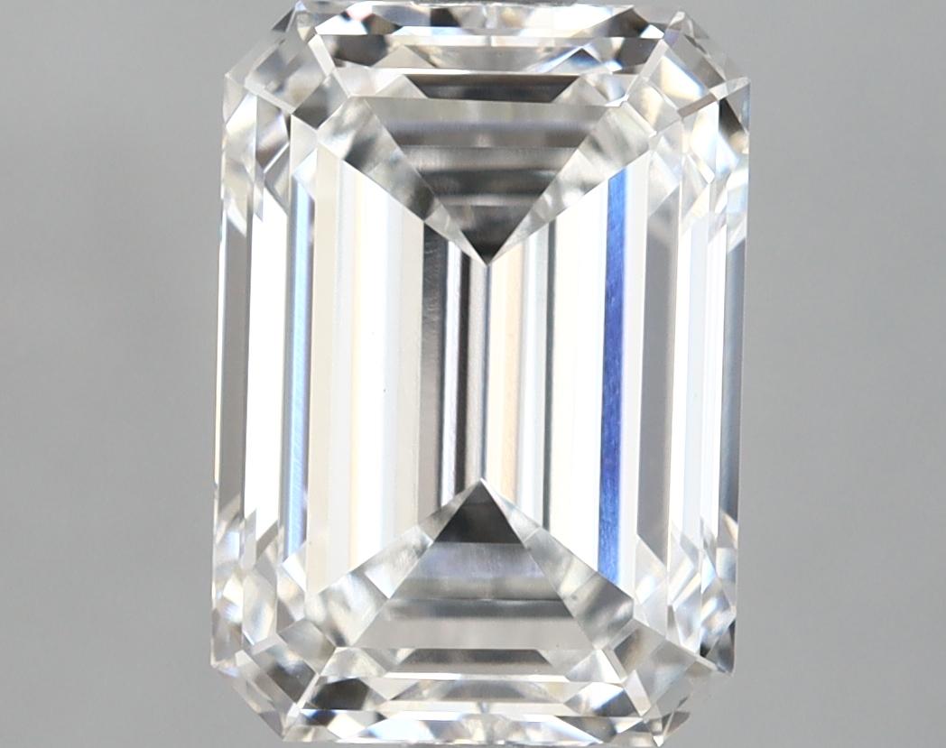 2.77 Carat Emerald Shaped Ideal Cut VS1 IGI Certified Lab Grown Diamond