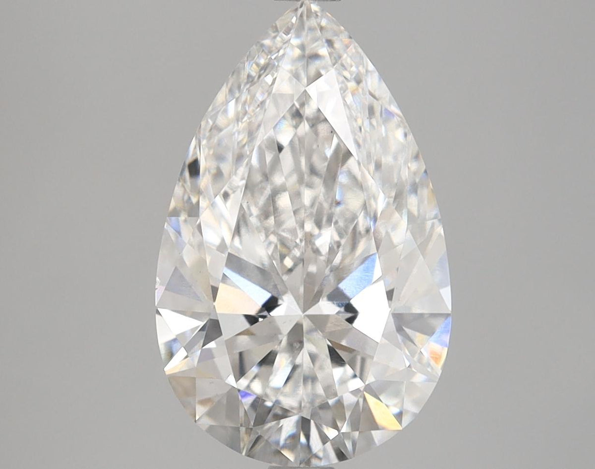 3.29 Carat Pear Shaped Ideal Cut VS2 IGI Certified Lab Grown Diamond