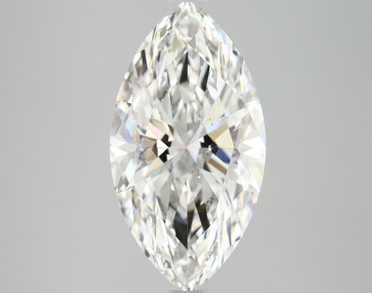 3.09 Carat Marquise Shaped Excellent Cut VS2 IGI Certified Lab Grown Diamond