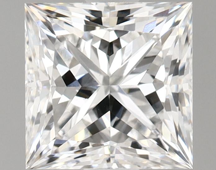 1.65 Carat Princess Shaped Ideal Cut VS1 IGI Certified Lab Grown Diamond