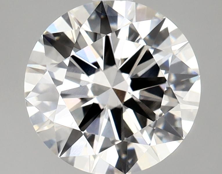 2.01 Carat Round Shaped Excellent Cut VVS2 IGI Certified Lab Grown Diamond