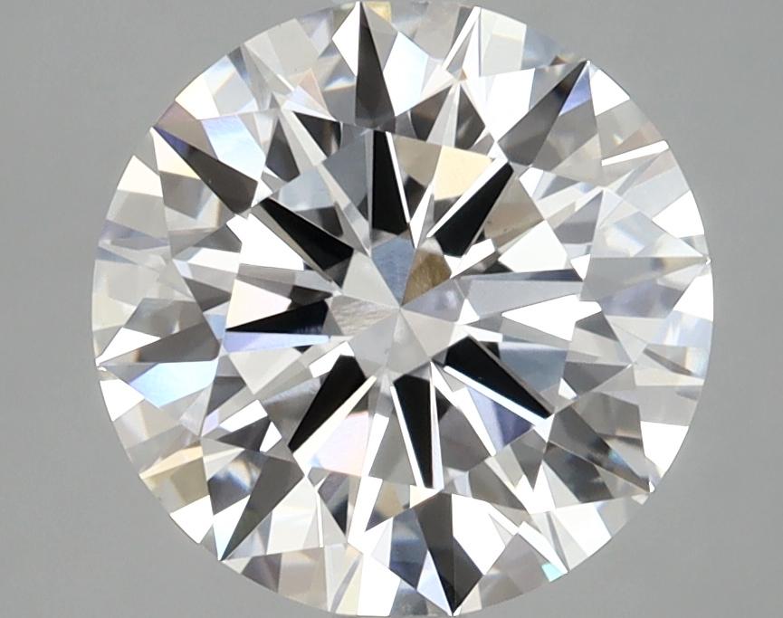 3.06 Carat Round Shaped Ideal Cut VVS2 IGI Certified Lab Grown Diamond