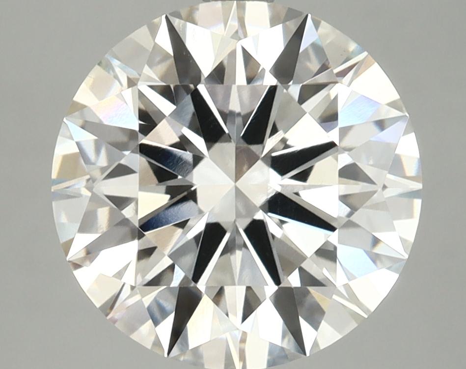 4.09 Carat Round Shaped Ideal Cut VVS2 IGI Certified Lab Grown Diamond