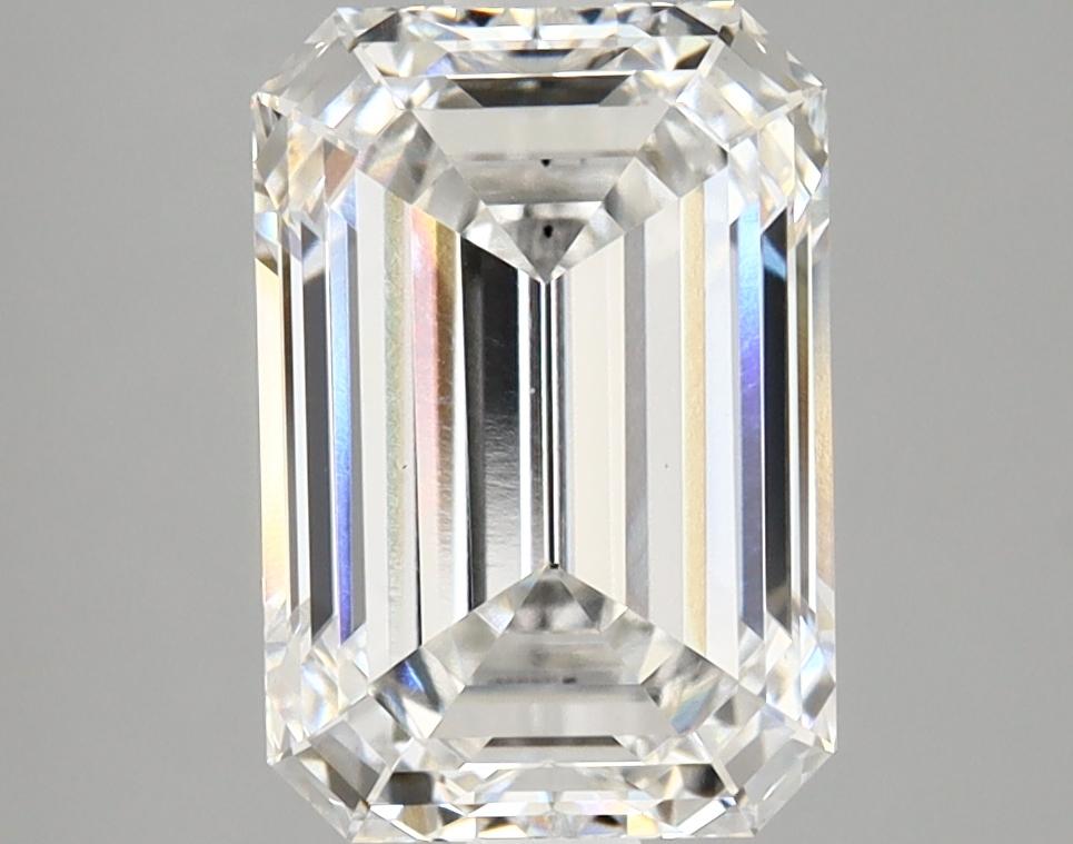 3.05 Carat Emerald Shaped Ideal Cut VS2 IGI Certified Lab Grown Diamond